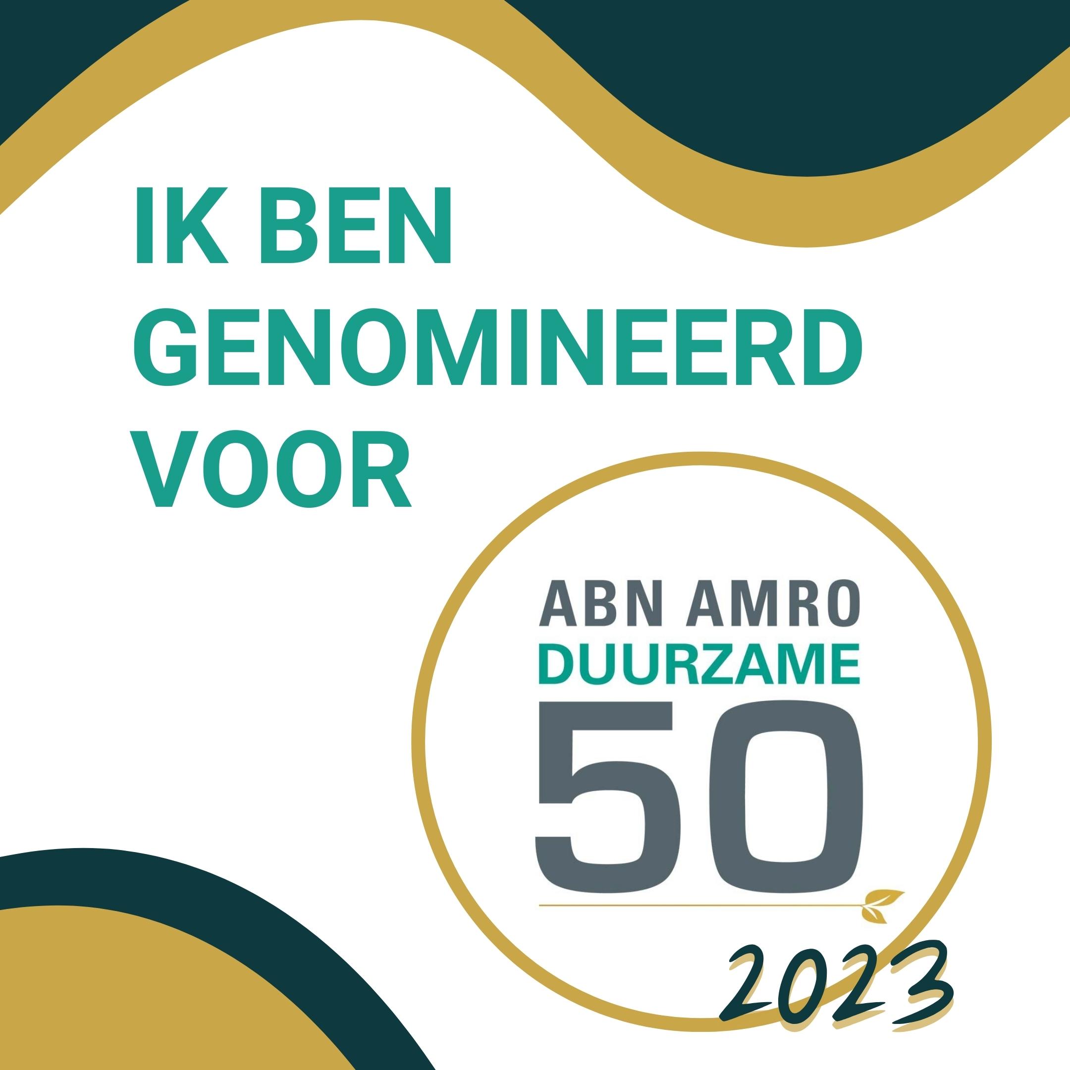 Jack van der Palen is genomineerd voor de duurzame 50